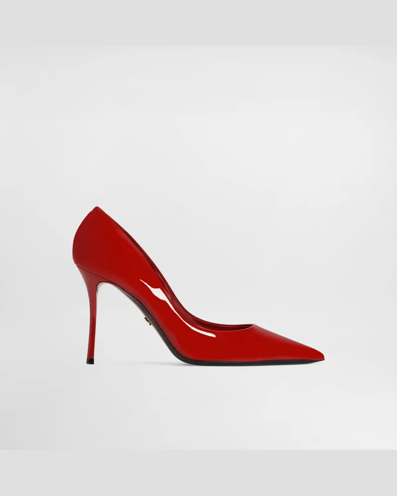 Dolce & Gabbana D�collet� - Frau Collection Rot Leder Red