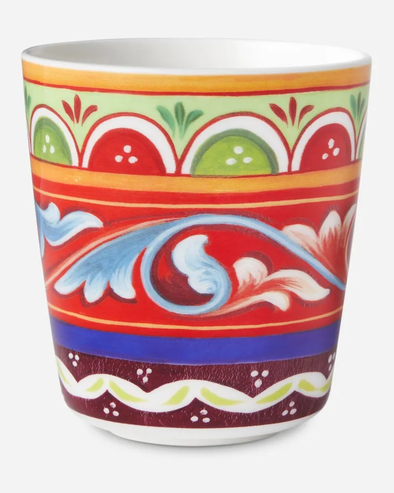 Dolce & Gabbana Fine Porcelain Glass - Wassergläser Mehrfarbig Mehrfarbig