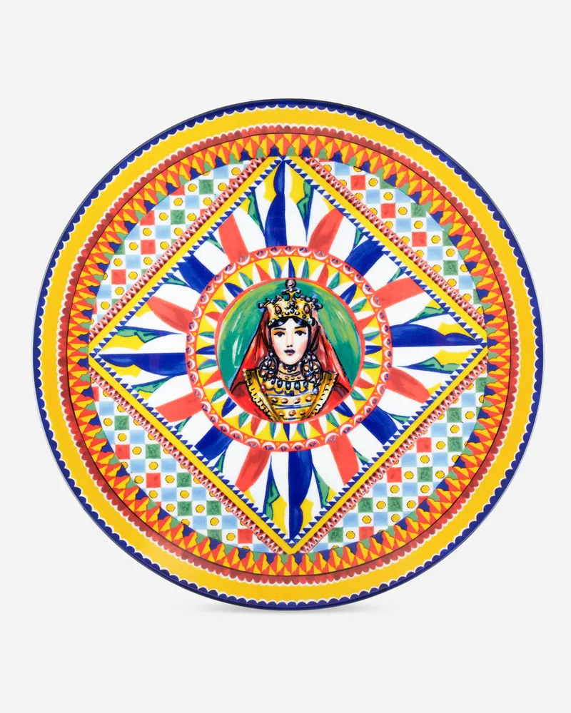 Dolce & Gabbana Porcelain Charger Plate - Platzteller Mehrfarbig Mehrfarbig