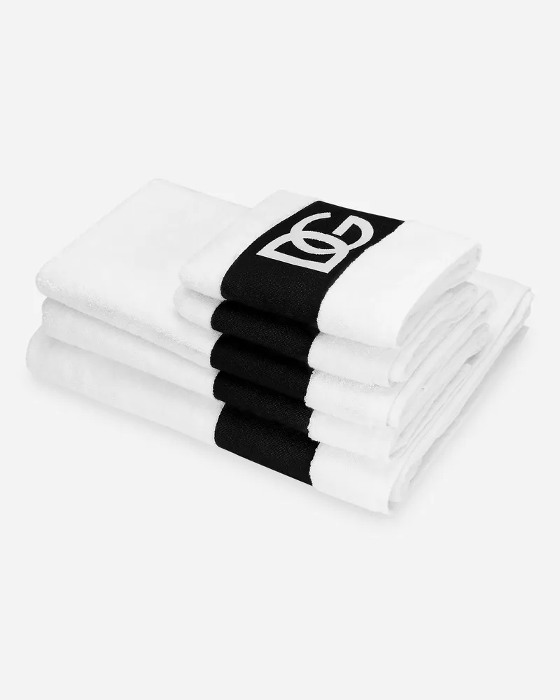 Dolce & Gabbana Set Bagno 5 Pz. - Handtuch-sets Mehrfarbig Mehrfarbig