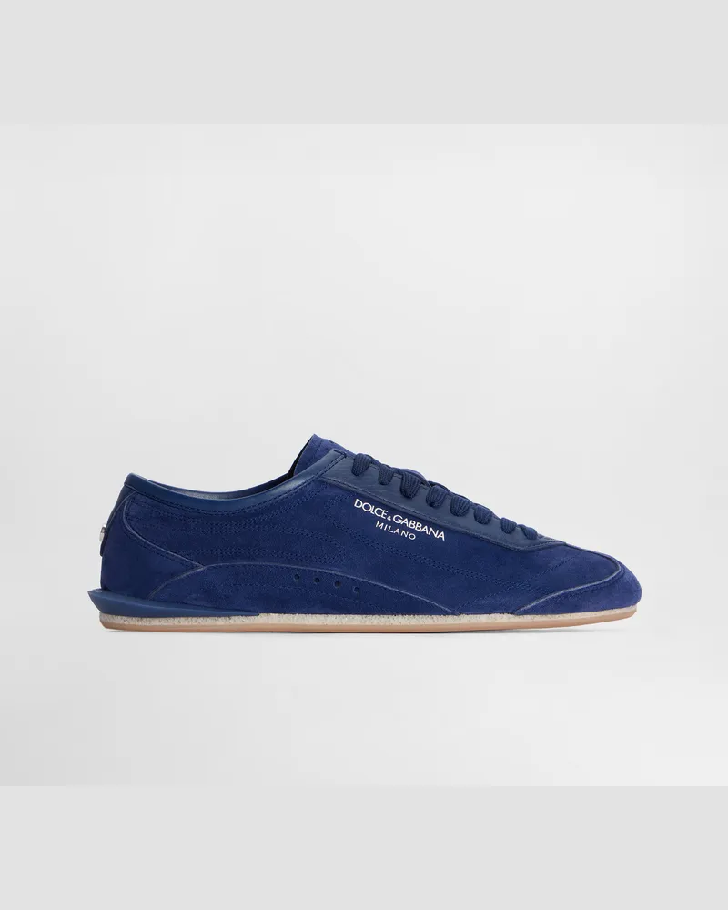 Dolce & Gabbana Schuhe Lipari Plus Aus Kalbsleder - Mann Schnürschuhe Blue Blue