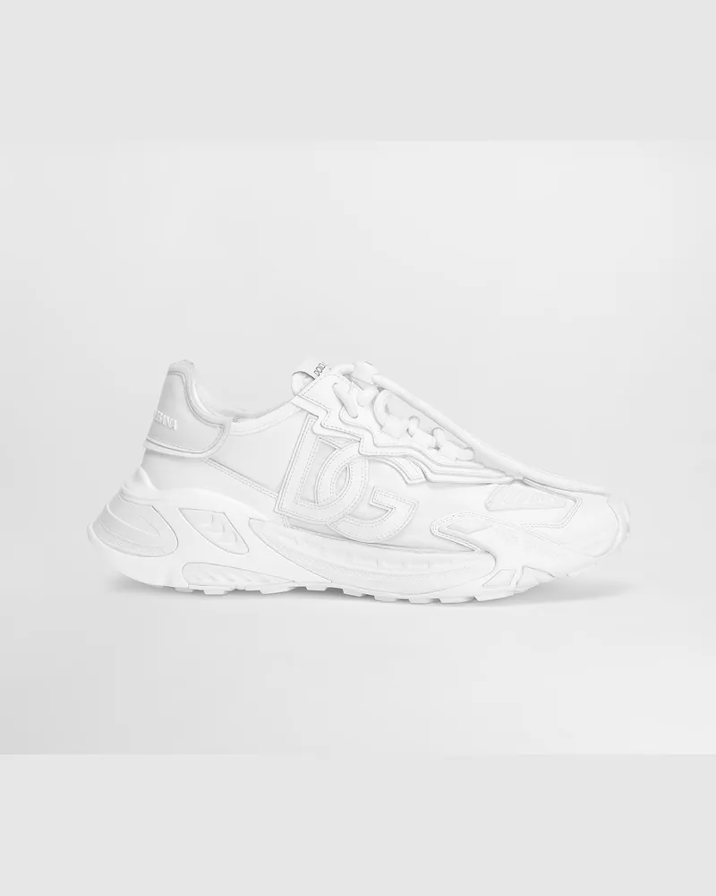 Dolce & Gabbana Sneakers Day Faster Aus Textil - Mann Sneakers Wei Weiss