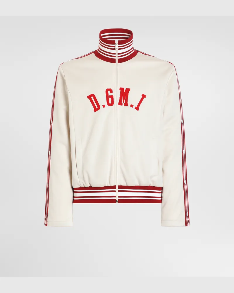 Dolce & Gabbana Sweatshirt Aus Technischem Piqué - Mann Sweatshirts Beige Beige