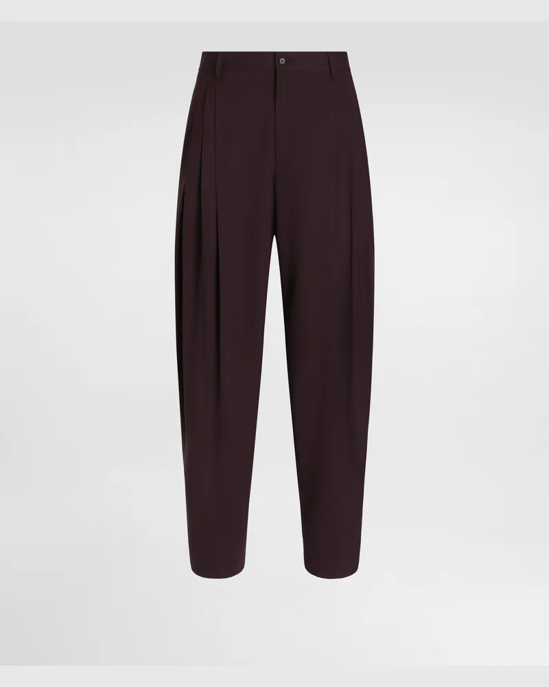 Dolce & Gabbana Hose Aus Wolle - Mann Hosen Und Shorts Mehrfarbig Mehrfarbig