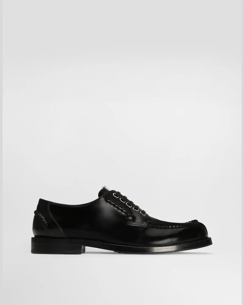 Dolce & Gabbana Derby-schuhe Aus Kalbsleder - Mann Collection Schwarz Black
