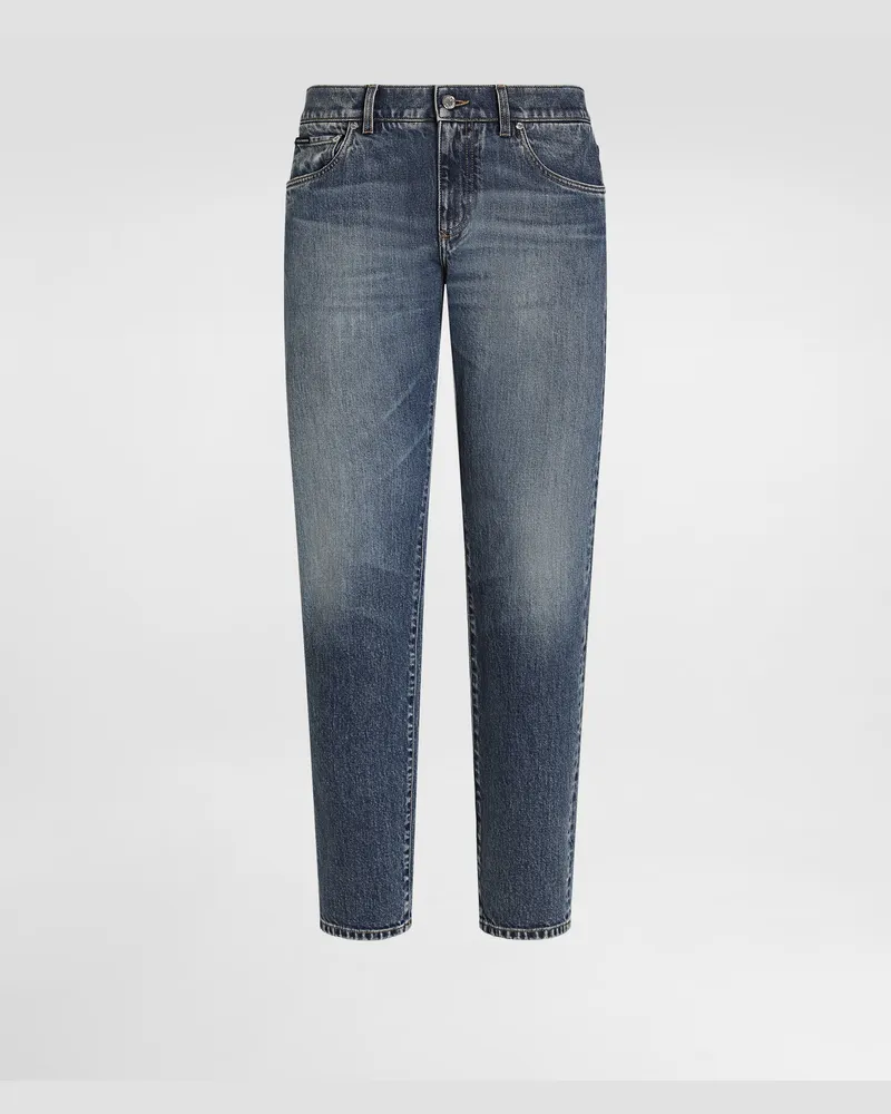 Dolce & Gabbana Hose Aus Denim - Mann Jeans Mehrfarbig Multicolor