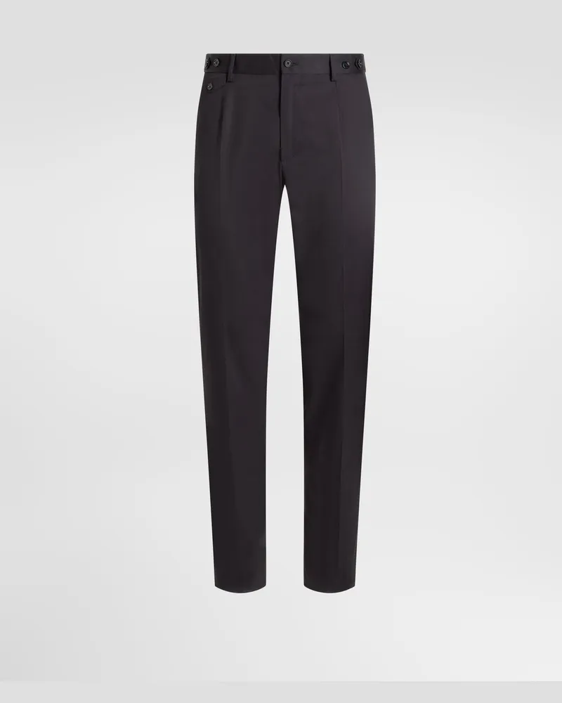 Dolce & Gabbana Hose Aus Baumwolle - Mann Collection Blau Beige