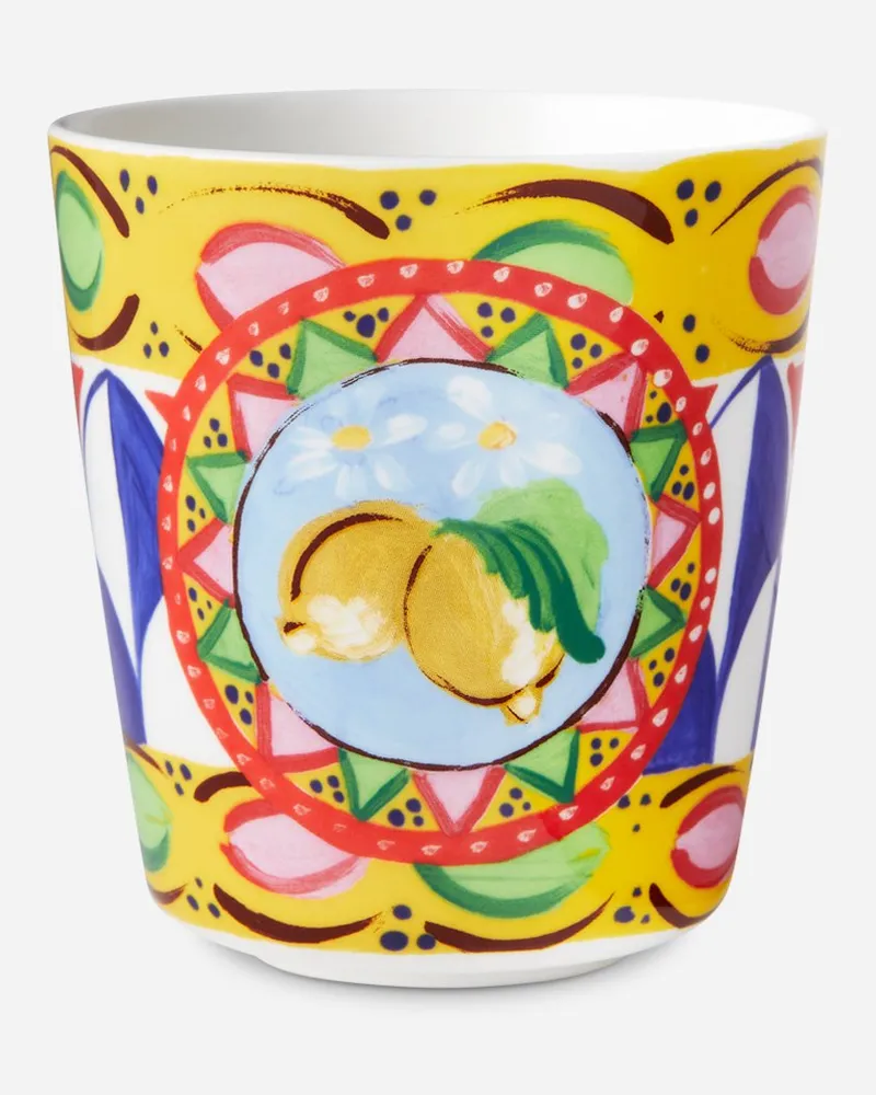 Dolce & Gabbana Fine Porcelain Glass - Wassergläser Mehrfarbig Mehrfarbig