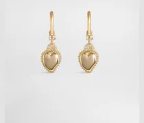 Herz-ohrringe - Frau Collection Gold Metall