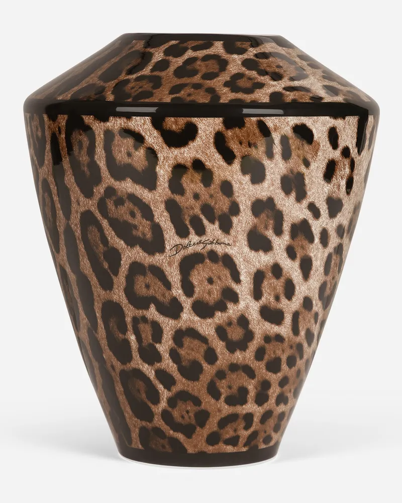 Dolce & Gabbana Large Amphora Porcelain Vase - Vasen Multicolor Multicolor