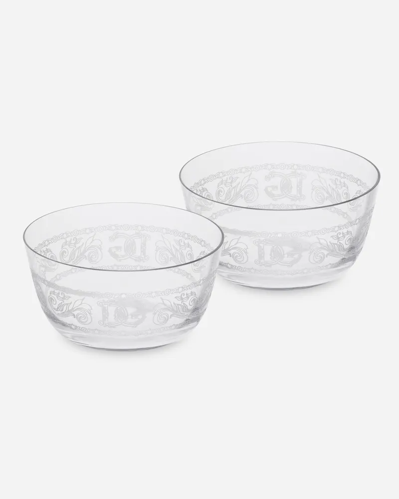 Dolce & Gabbana 2er-set Eisbecher - Tischdekorationen Und Servierschalen Mehrfarbig Mehrfarbig