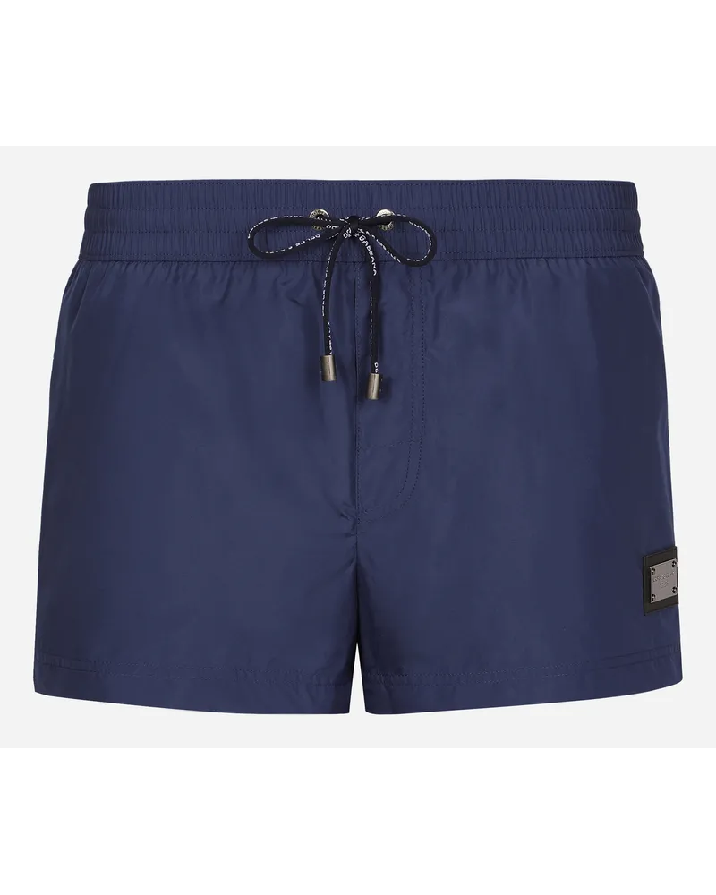 Dolce & Gabbana Boxer Corto Blau