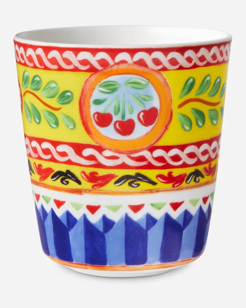 Dolce & Gabbana Fine Porcelain Glass - Wassergläser Mehrfarbig Mehrfarbig