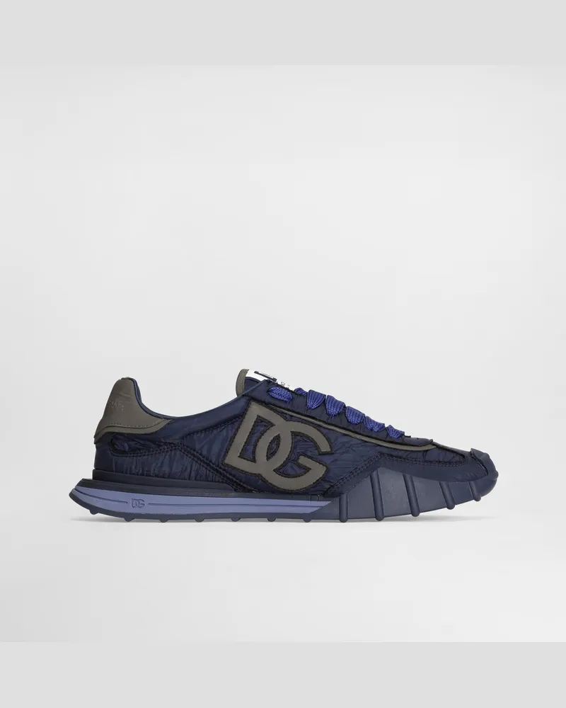 Dolce & Gabbana Sneaker Dg Athletic Aus Nylon - Mann Sneakers Blau Blau
