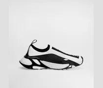 Stretch Mesh Fast Sneakers - Frau Sneakers Schwarz Stoff