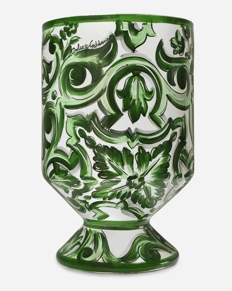 Dolce & Gabbana Mittelgroße Vase Für Den Außenbereich - Outdoor Vases Mehrfarbig Mehrfarbig