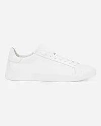 Dolce & Gabbana Sneaker Portofino Vintage aus Kalbsleder Weiss