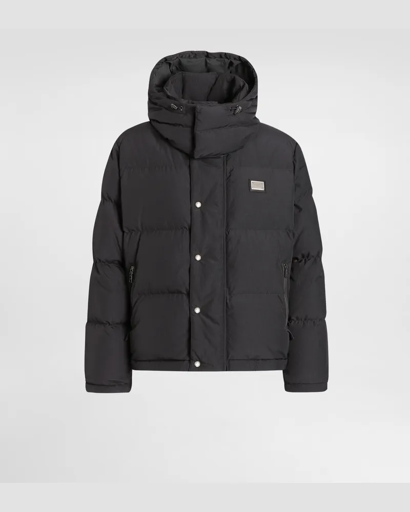 Dolce & Gabbana Wattierte Steppjacke - Mann Mäntel Und Jacken Grau Grau
