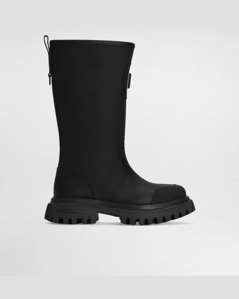 Dolce & Gabbana Stiefel Aus Kalbsleder - Frau Collection Schwarz 