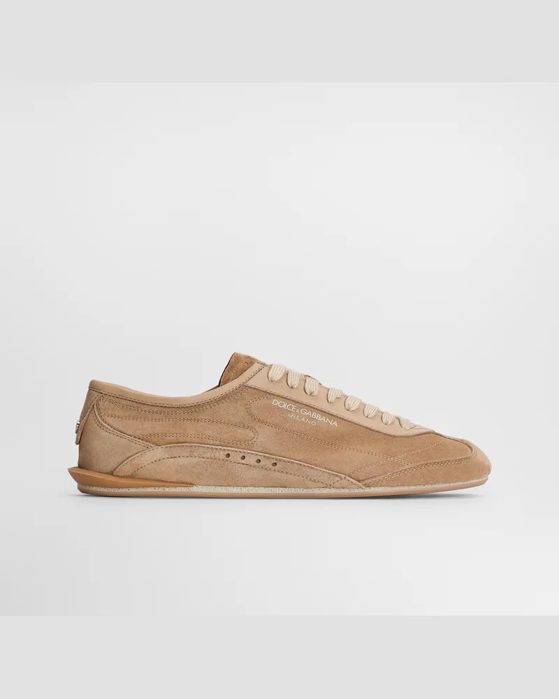 Dolce & Gabbana Schuhe Lipari Plus Aus Kalbsleder - Mann Schnürschuhe Beige Beige