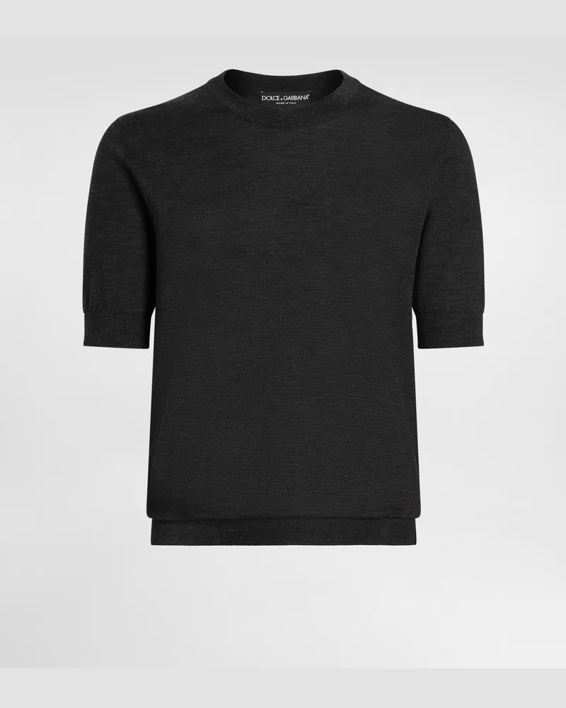 Dolce & Gabbana Wollpullover - Mann Collection Grau Grau