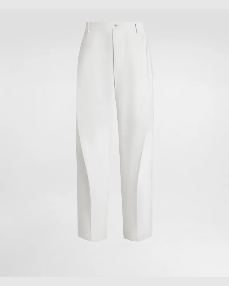Dolce & Gabbana Hose Aus Leinen - Mann Hosen Und Shorts Wei Weiss