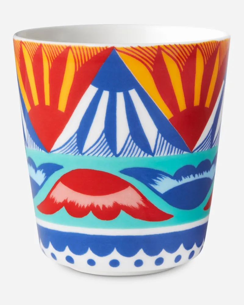 Dolce & Gabbana Fine Porcelain Glass - Wassergläser Mehrfarbig Mehrfarbig