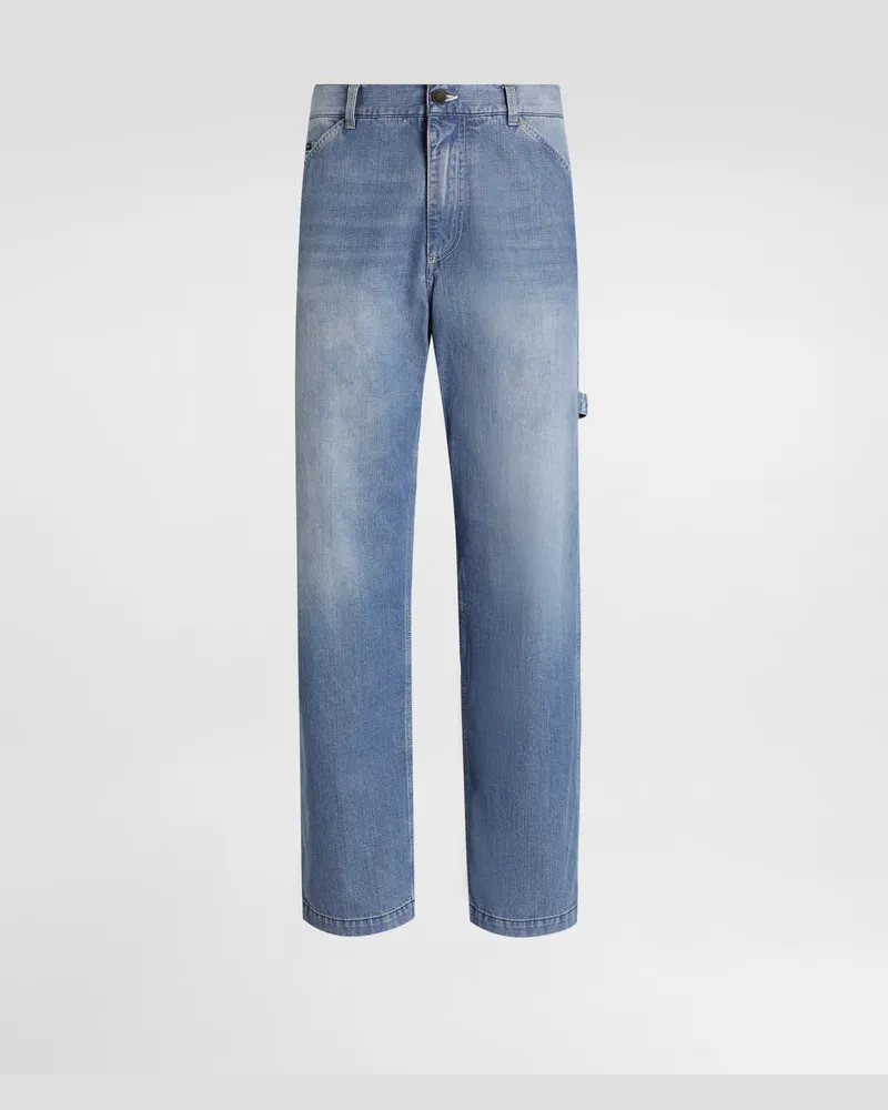 Dolce & Gabbana Denim Trousers - Mann Jeans Mehrfarbig Multicolor