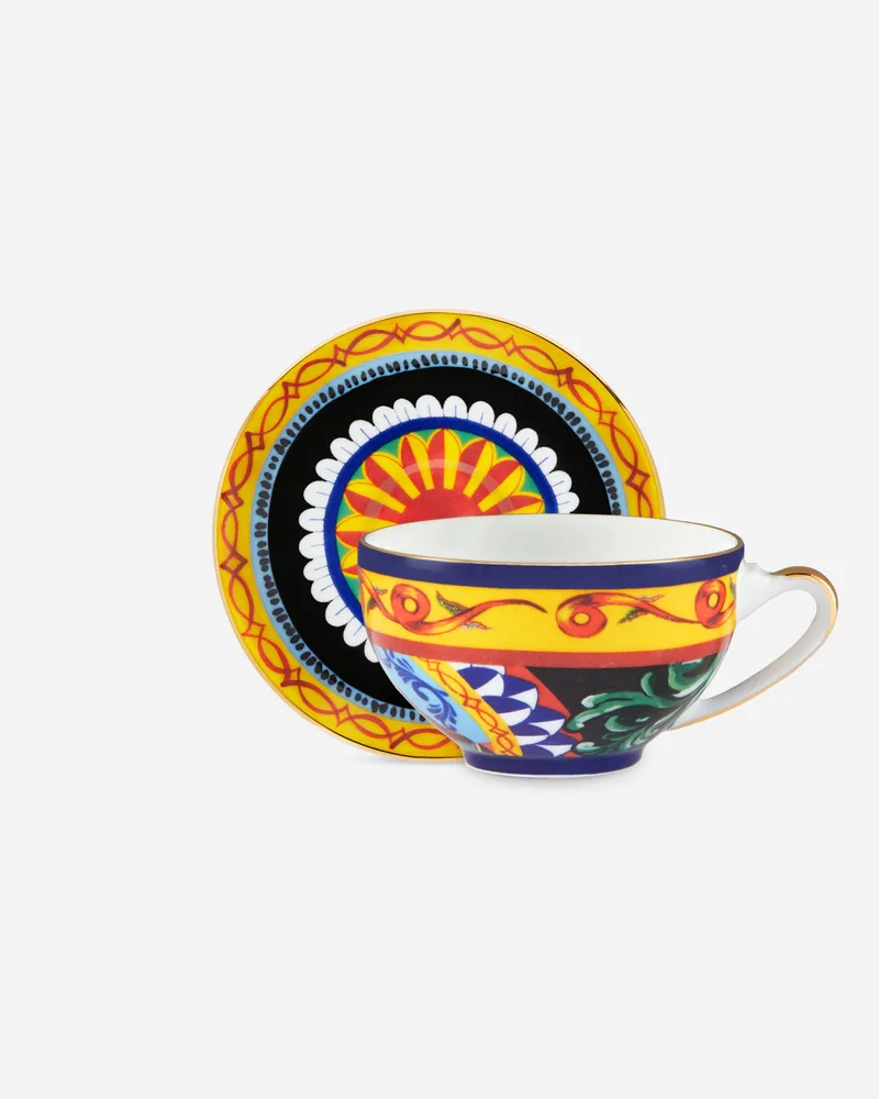 Dolce & Gabbana Porcelain Tea Set - Teetassen Mehrfarbig Mehrfarbig