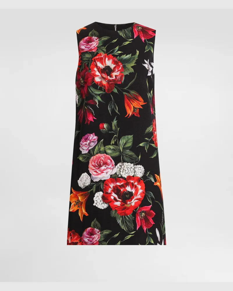 Dolce & Gabbana Kleid Mit Blumenprint - Frau Kleider Drucken Drucken