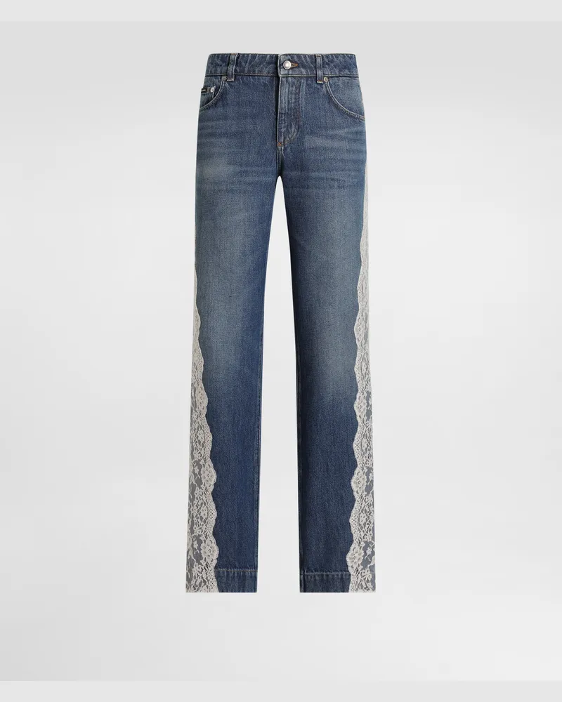 Dolce & Gabbana 5-pocket Denim Trousers - Frau Denim Mehrfarbig Mehrfarbig