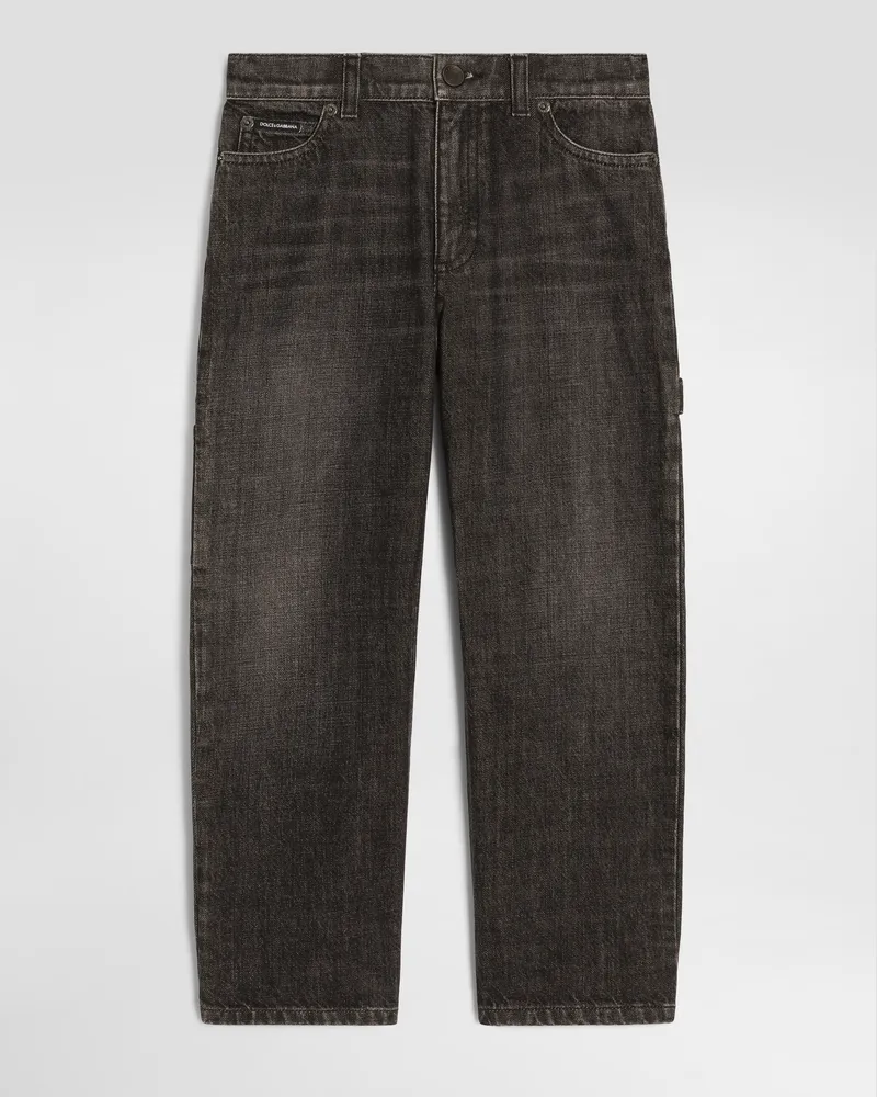 Dolce & Gabbana 5-pocket-jeans Aus Denim - Mann Collection Mehrfarbig Grau