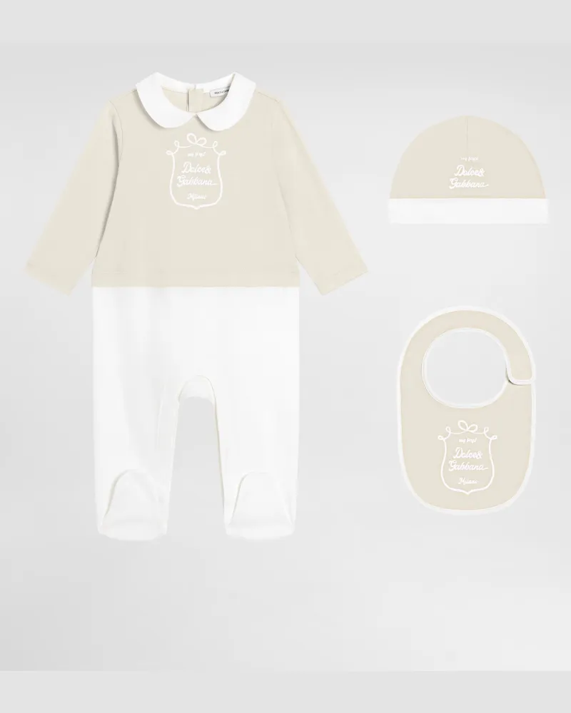 Dolce & Gabbana 3-piece Jersey Gift Set With Print - Mann Collection Mehrfarbig Multicolor