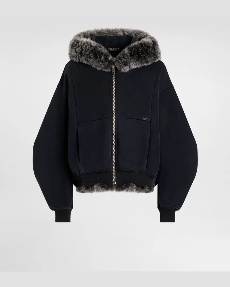 Dolce & Gabbana Hooded Sweatshirt - Mann Sweatshirts Schwarz Black