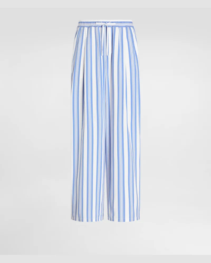 Dolce & Gabbana Striped Poplin Vanity Trousers - Mann Hosen Und Shorts #n/d Mehrfarbig
