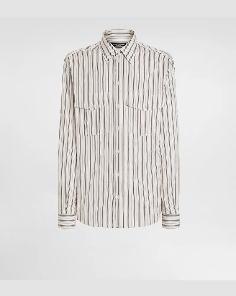 Dolce & Gabbana Striped Martini Shirt - Mann Hemden #n/d Multicolor
