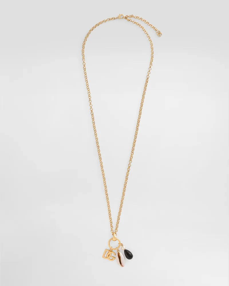 Dolce & Gabbana Dg Logo Necklace - Mann Bijoux Gold Metall Gold