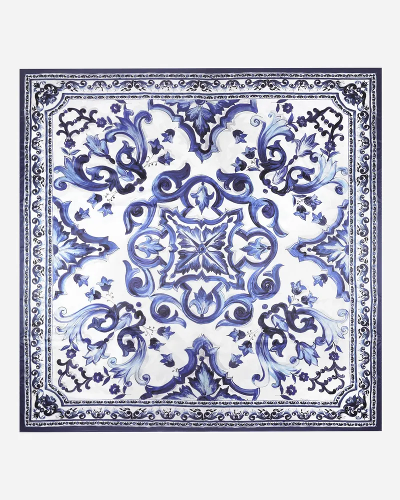 Dolce & Gabbana Cotton Sateen Fitted Sheet - Bettwäsche Mehrfarbig Mehrfarbig