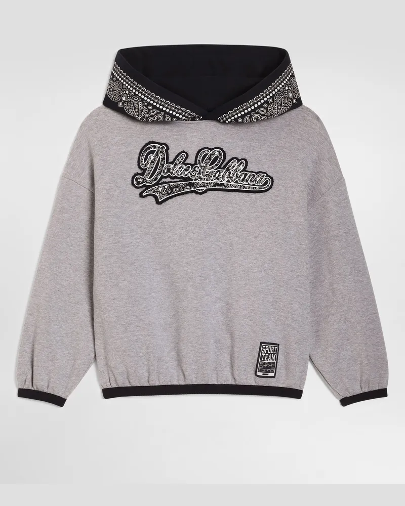 Dolce & Gabbana Sweatshirt Aus Baumwolle Mit Logo - Mann Collection Mehrfarbig 
