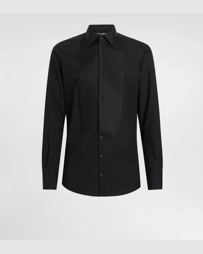 Dolce & Gabbana Camicia - Mann Hemden Schwarz Black