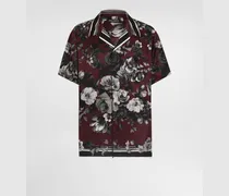 Peony Ramage-print Hawaii Twill Shirt - Mann Hemden Multicolor