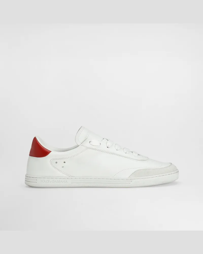 Dolce & Gabbana Saint Tropez Light Calfskin Sneakers - Frau Sneakers Multicolor Multicolor