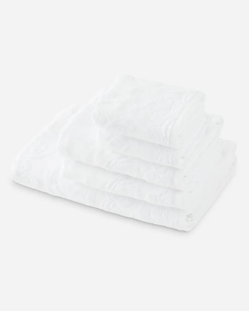 Dolce & Gabbana 5-teiliges Handtuchset Aus Baumwollfrottee - Handtuch-sets Mehrfarbig Mehrfarbig