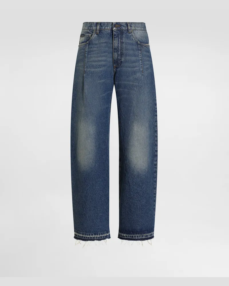 Dolce & Gabbana Cotton Denim Jeans - Mann Jeans Mehrfarbig Multicolor