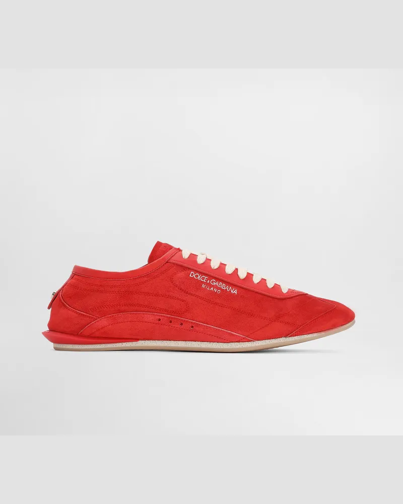 Dolce & Gabbana Gimondi Plus Schuhe Aus Kalbsleder - Mann Schnürschuhe Rot Red