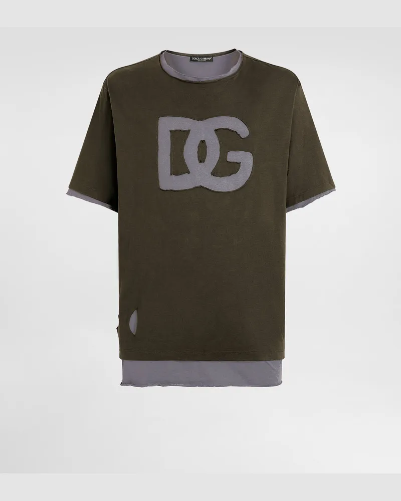 Dolce & Gabbana Cotton T-shirt - Mann T-shirts Und Polos Mehrfarbig Multicolor