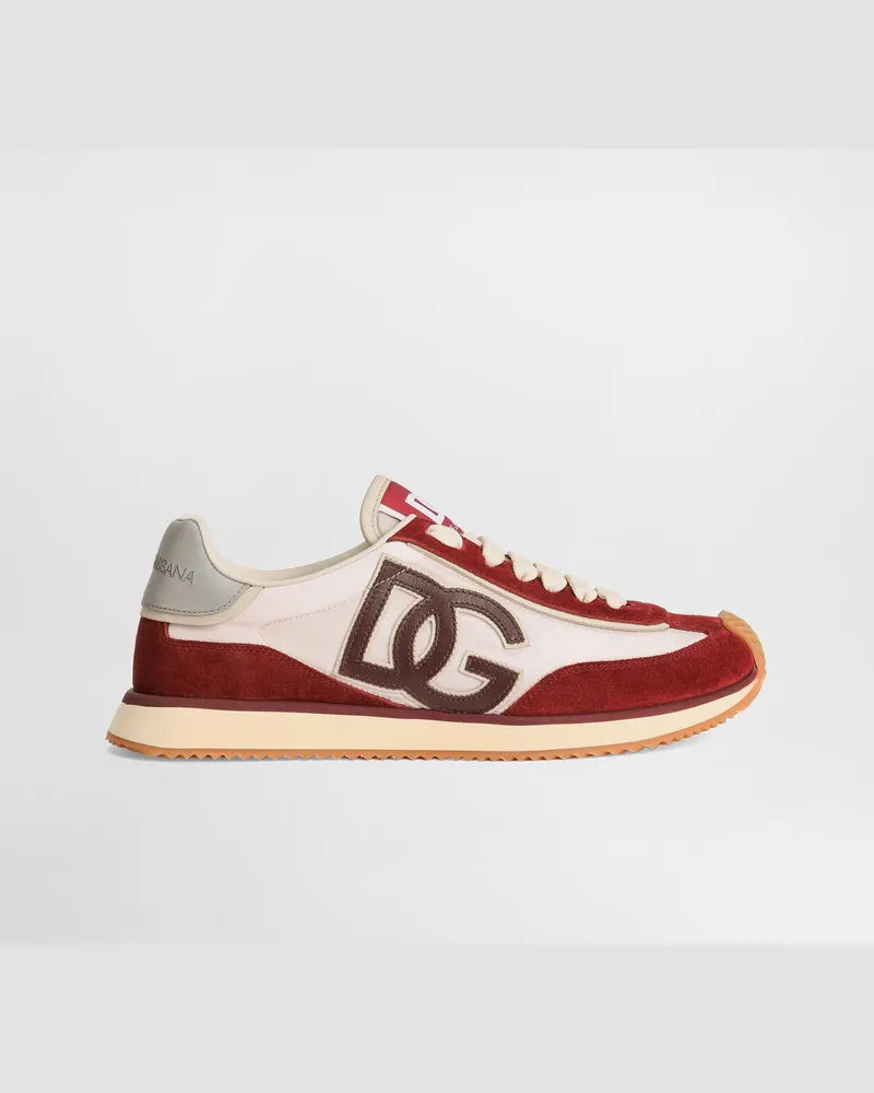 Dolce & Gabbana Sneaker Dg Cushion Aus Bedrucktem Nylon - Frau Sneakers Drucken Drucken