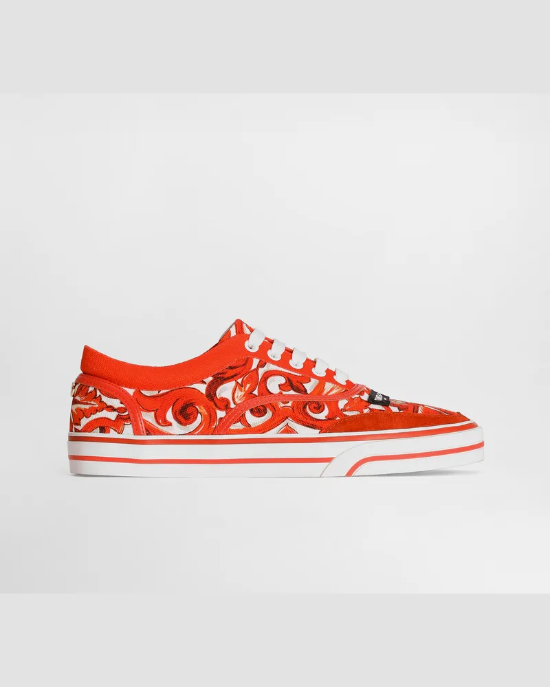Dolce & Gabbana Sneaker Bassa - Frau Sneakers Mehrfarbig Mehrfarbig