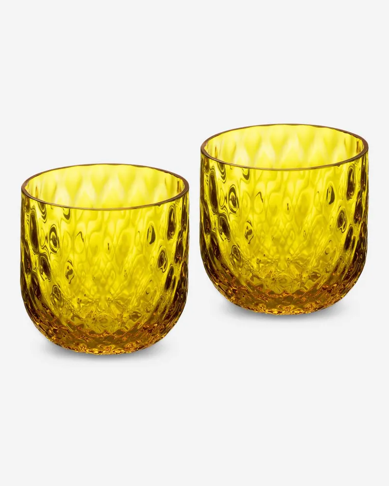 Dolce & Gabbana Set 2 Hand-blown Murano Shot Glasses - Cocktailgläser Mehrfarbig Mehrfarbig