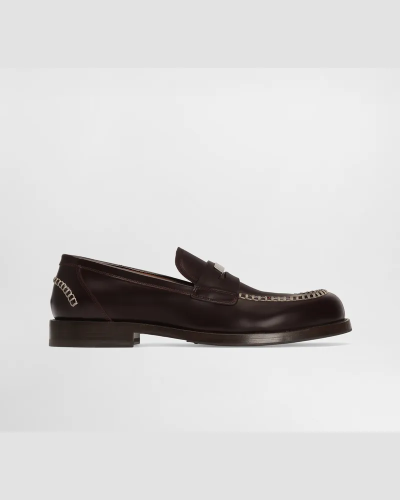 Dolce & Gabbana Loafer Aus Kalbsleder - Mann Driver Und Mokassins 